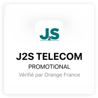 Capture d’écran confirmant la vérification de la marque par Orange France pour l’envoi de campagnes RCS